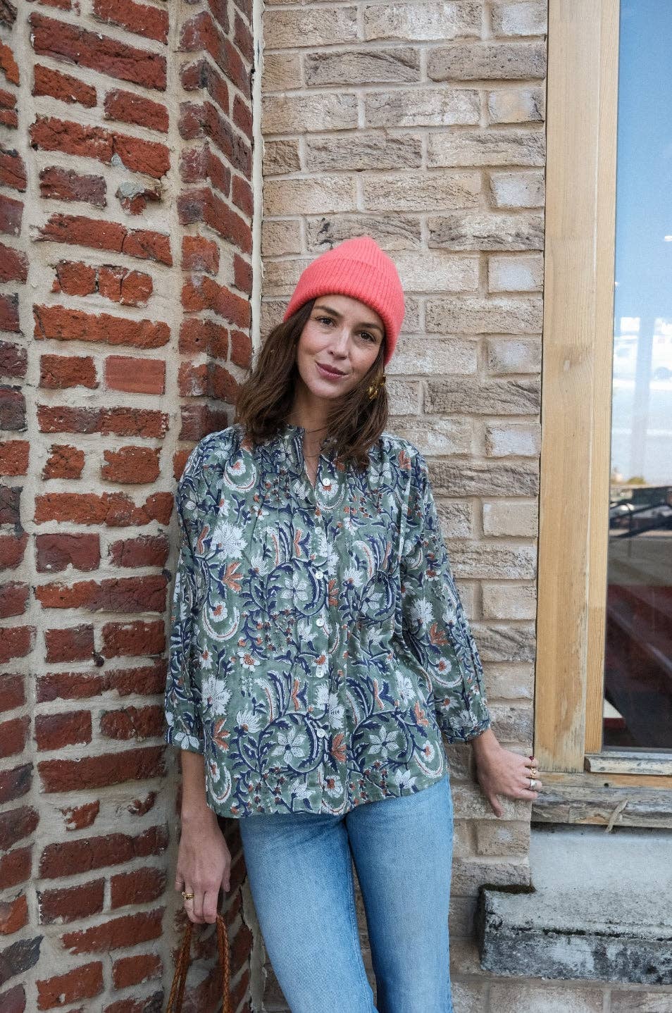 SO FAMILY - Wholesale Button Down Shirt - Women's - Eloïse Brousse Blouse1