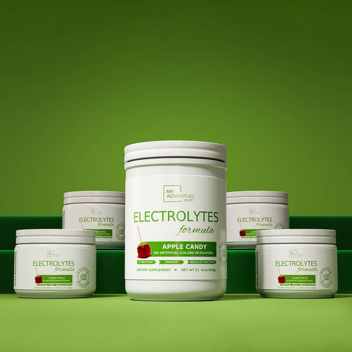 My adventure to fit - Wholesale Oral Supplement/Vitamin - Family Size Apple Candy Electrolytes