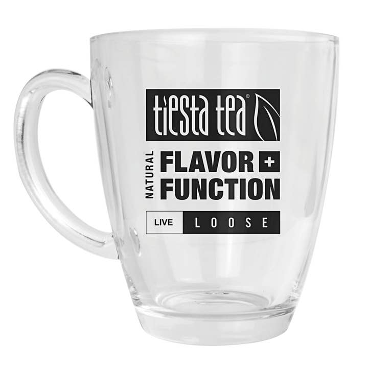 Glass Mug - Tiesta Tea 12oz Mug (6 Pack) for wholesale by Tiesta Tea Company (loose leaf teas & accessories)