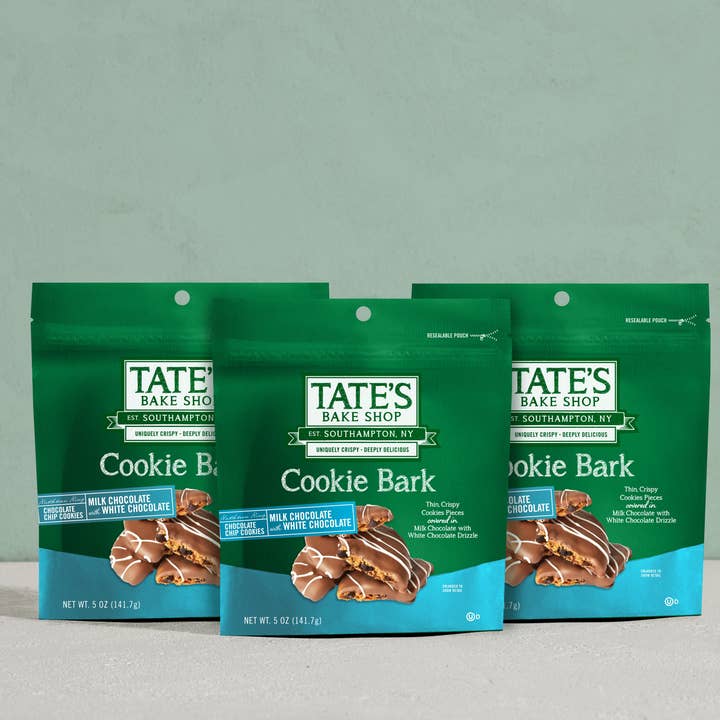 Tate's Bake Shop - Wholesale Cookie - 6ct - 5oz Milk Chocolate Cookie Bark