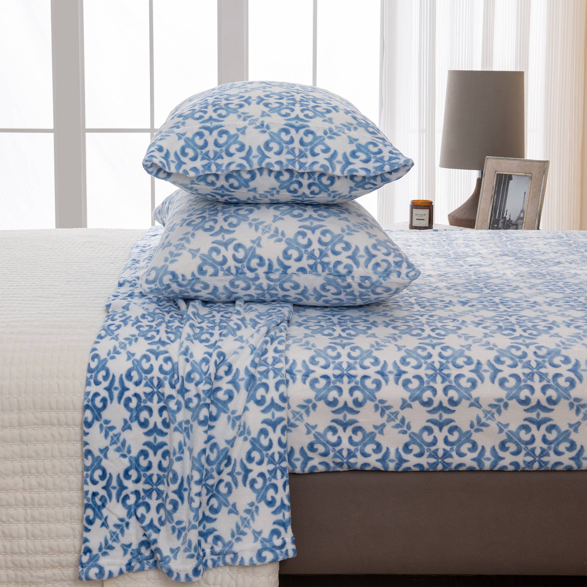 BH Collective - Wholesale Sheet Set - Velvet Plush Sheets - Printed - Velvet Luxe Collection101