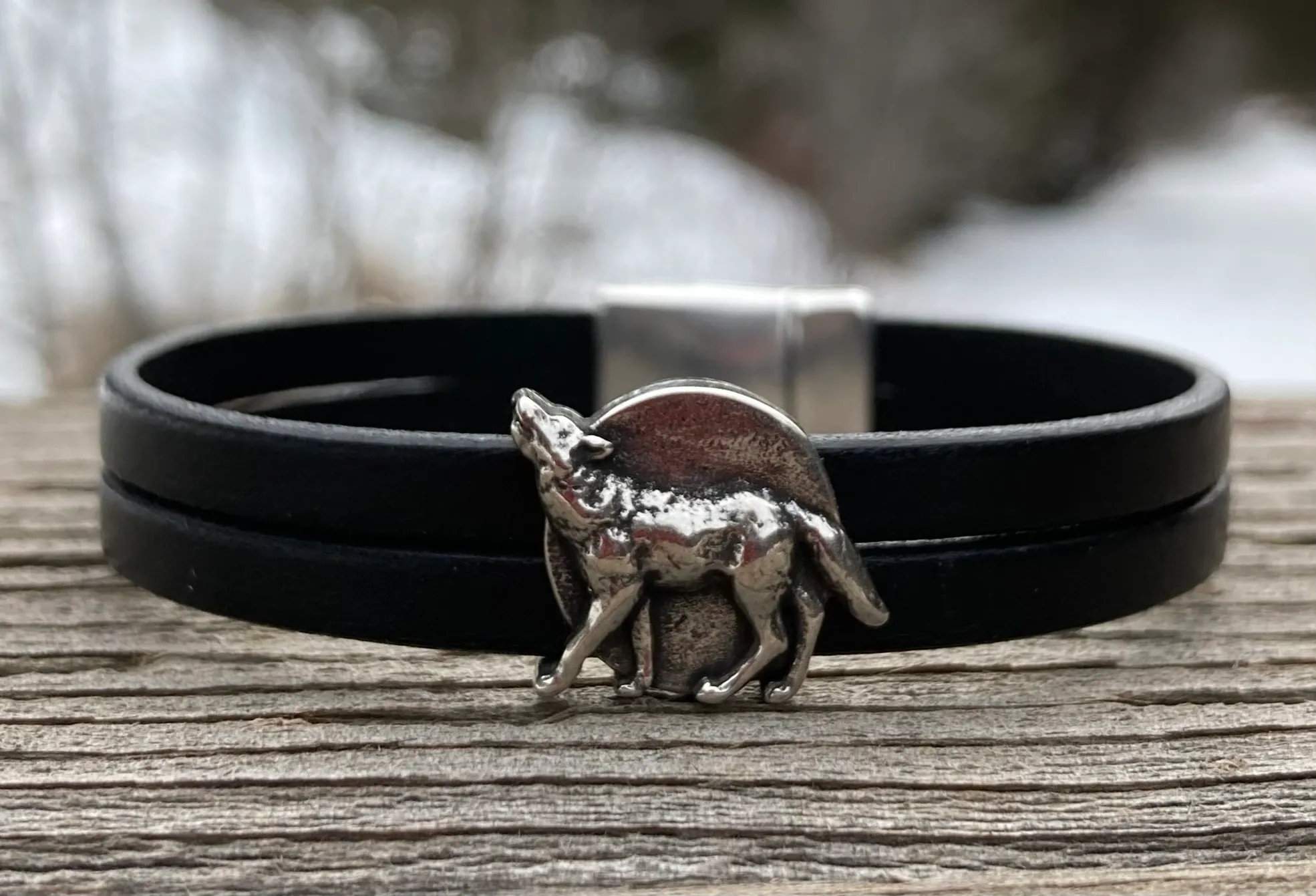 Rox-anne - Wholesale Charm/Dangle Bracelet - Wolf, Moose, Bear & A Campsite?!6