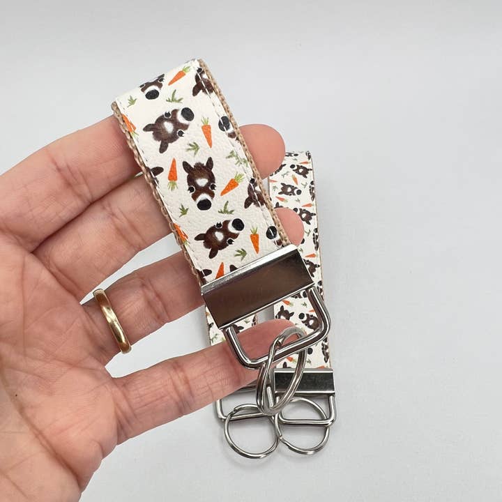 My Fancy Pony - Wholesale Keychain - Women's - Horse Heads Vegan Leather Equestrian Keychain4