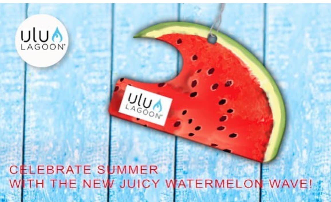 ulu LAGOON - Wholesale Car Freshener - Unisex - Watermelon Mini Wave Air Freshener1