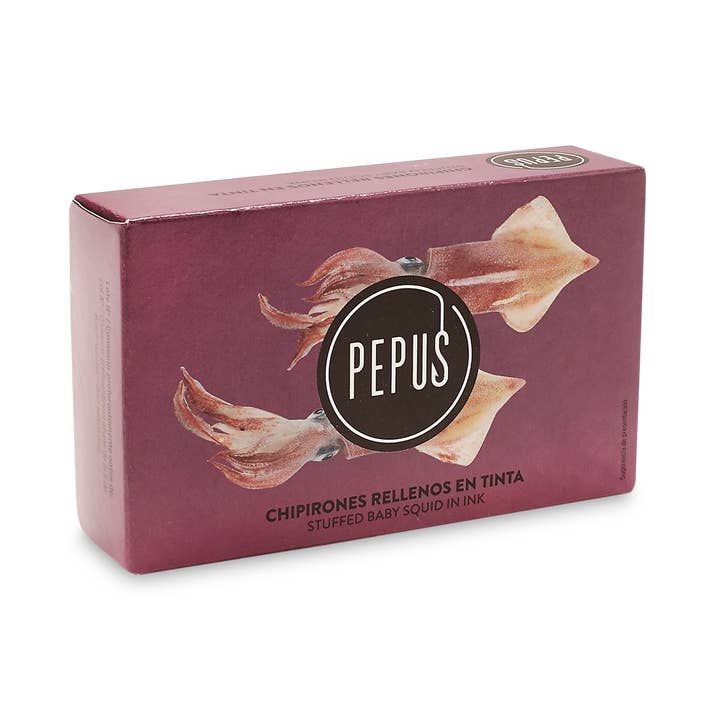 Squid Filled with their own PEPUS OL-120 Ink for wholesale by ESPINALER 1896 S.L