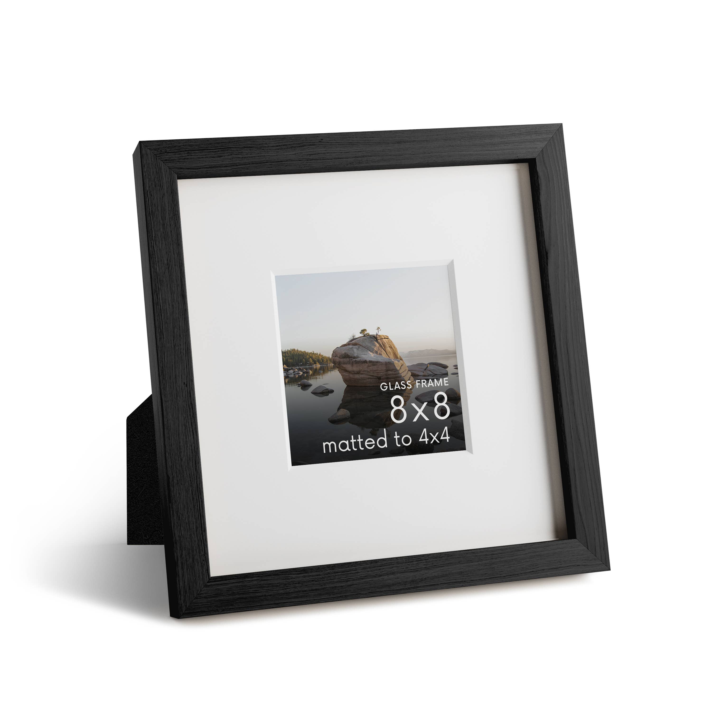 Haus and Hues - Wholesale Picture Frame - Black Oak Frame with Glass3