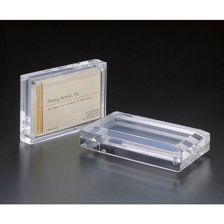 Pince à papier magnétique pour cartes de visite pour la vente par Huang Acrylic