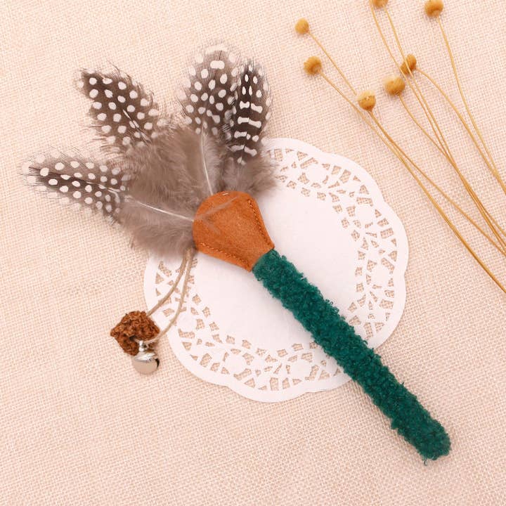 Cheerhunting – wholesale Pet toy set – Cat – Moo - 3 pcs Cat Feather Toy Set2