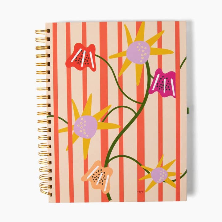 Stor anteckningsbok - Blommigt tryck för wholesale av I AM & CO