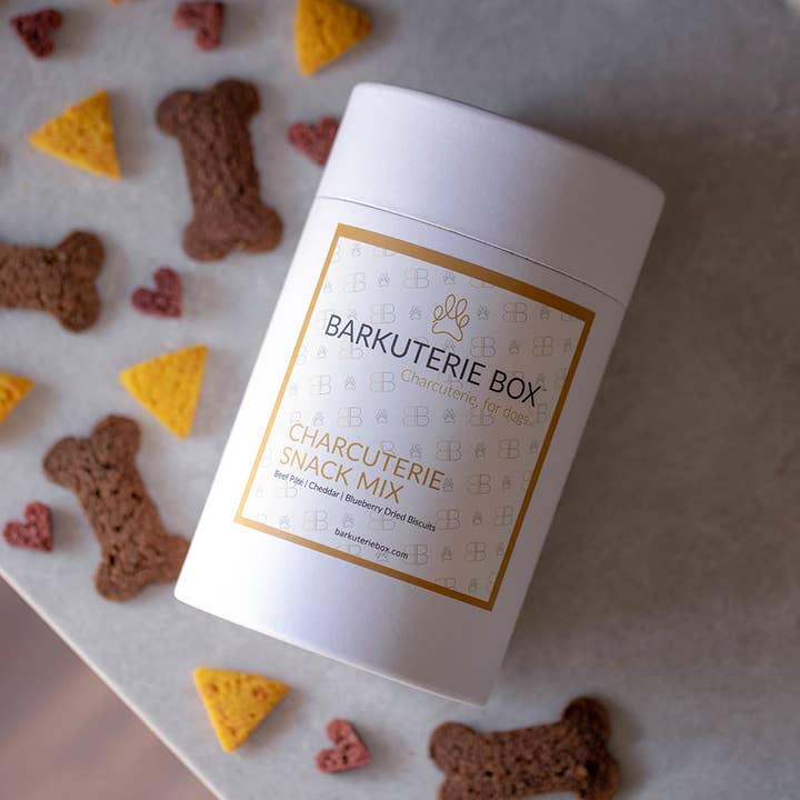 BARKUTERIE Box™ - Wholesale Pet Treats - Dog - Charcuterie/Barkcuterie Dog Treat Canisters