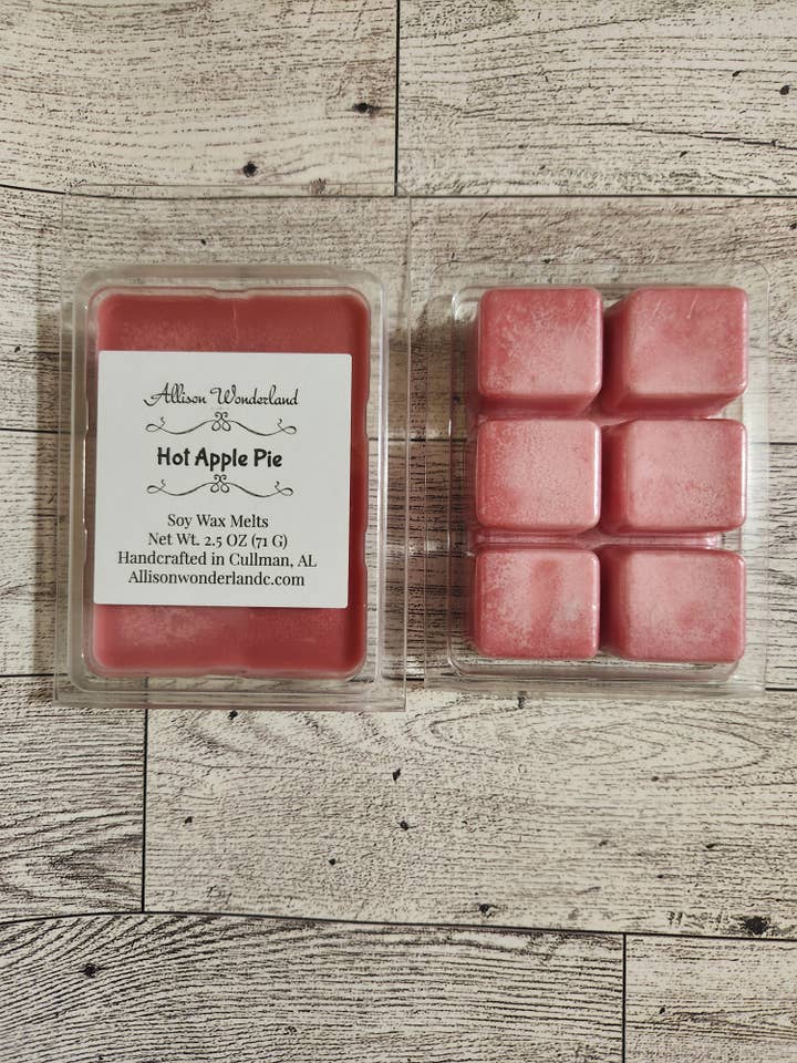 Hot Apple Pie Wax Melts for wholesale by Allison Wonderland