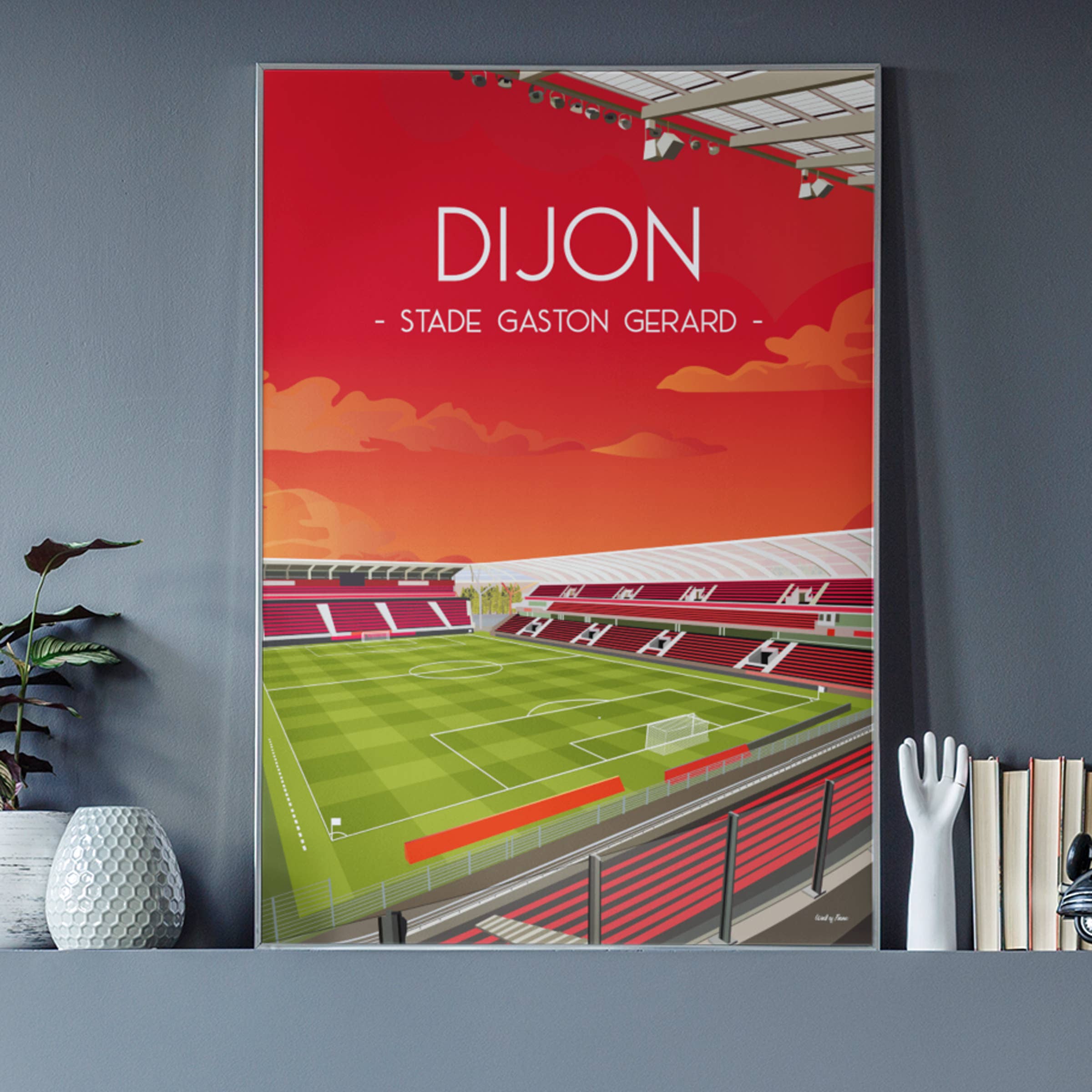 WALL OF FAME – wholesale Poster – Dijon - Gaston Gérard stadionposter2