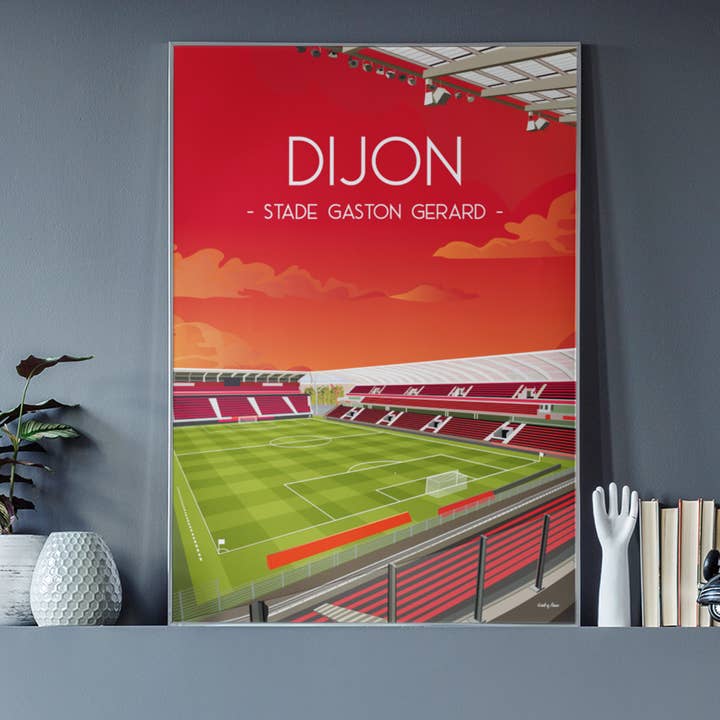 WALL OF FAME – wholesale Poster – Dijon - Gaston Gérard stadionposter2
