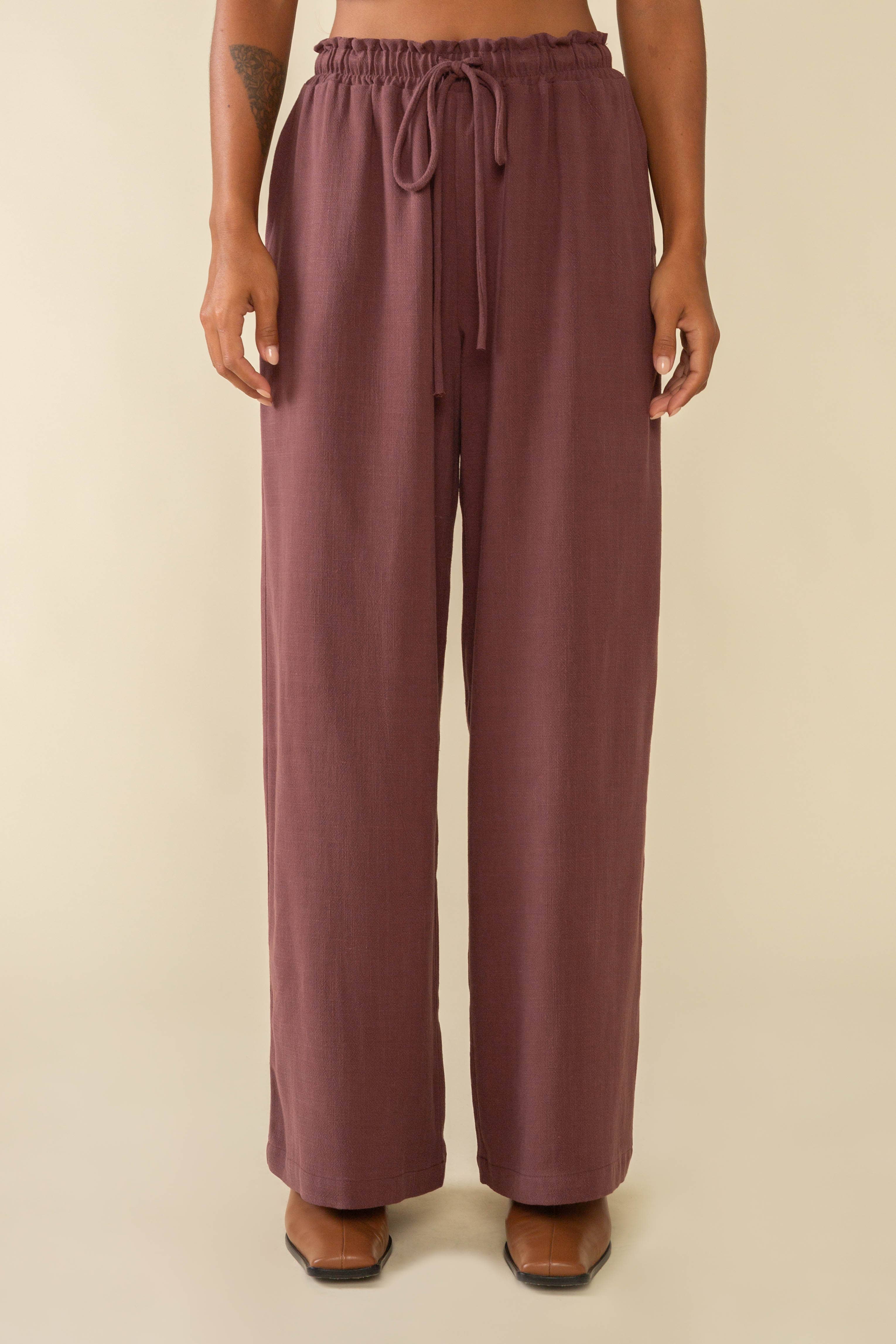 NLT - Wholesale Pants - Women's - Cove Linen Pant | Wide Leg Full Length26