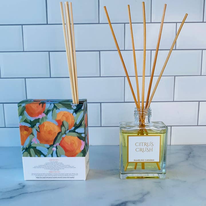 Rambling Caravan - Wholesale Reed diffuser - Citrus Crush - Fragrance Reed Diffuser7