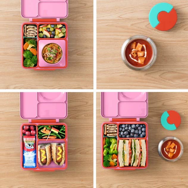 OmieLife – wholesale Lunch bag/box – Kids – OmieBox: NEW COLORS 5-Color Kit7