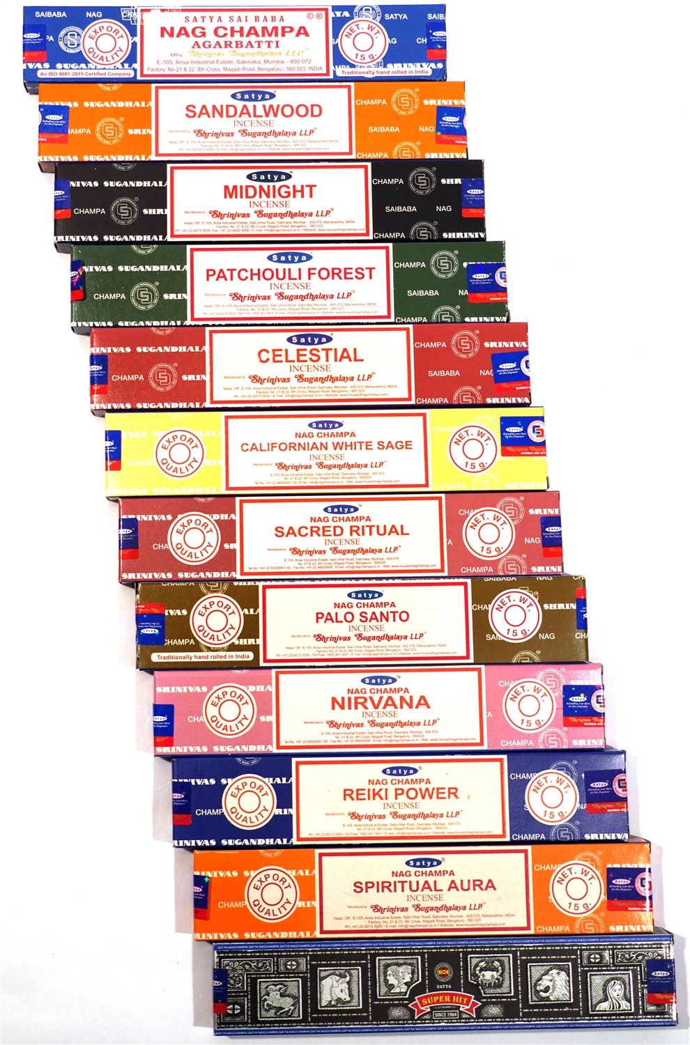 R. Expo/Song of India - Wholesale Incense - Satya Nag Champa Gift Set - H0