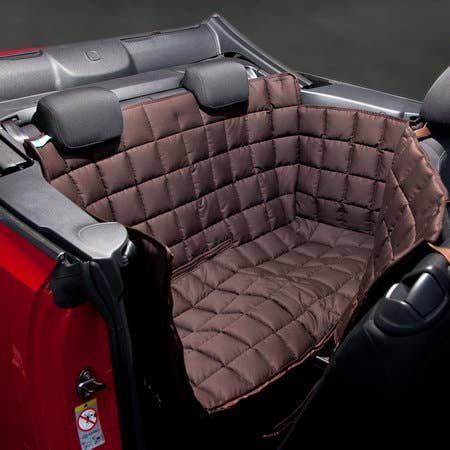 Cubierta para asiento de 2 puertas para coche Doctor Bark, color marrón para venta al por mayor de Doctor Bark