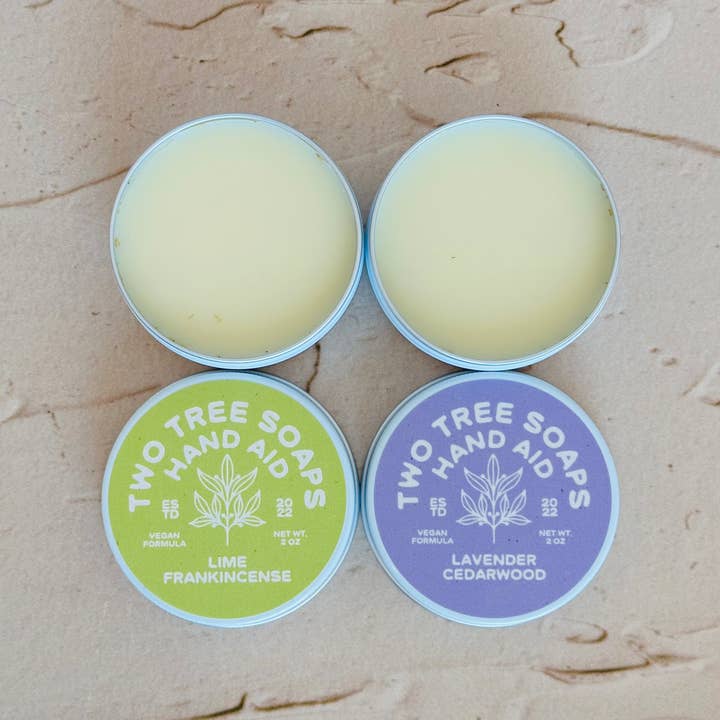 Two Tree Soaps - Wholesale Hand Cream/Lotion - Hand Aid ~ Vegan ~ Zero Waste ~ Lime Frankincense4