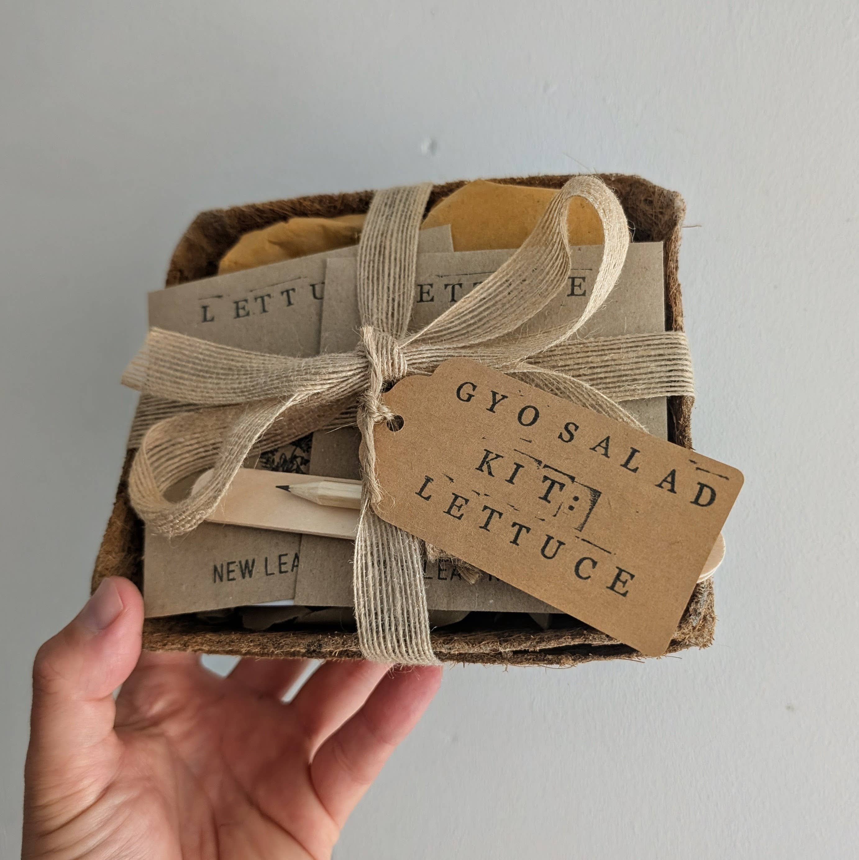 New Leaf Nurseries – wholesale Plant seeds – Grow Your Own Salad: Lettuce Kit0