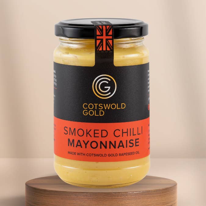 Cotswold Gold Smoked Chilli Mayonnaise (Chipotle) for wholesale by Cotswold Gold