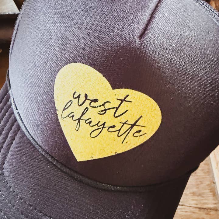 Left Grain - Wholesale Baseball Cap - Unisex - Love West Lafayette Foam Hat