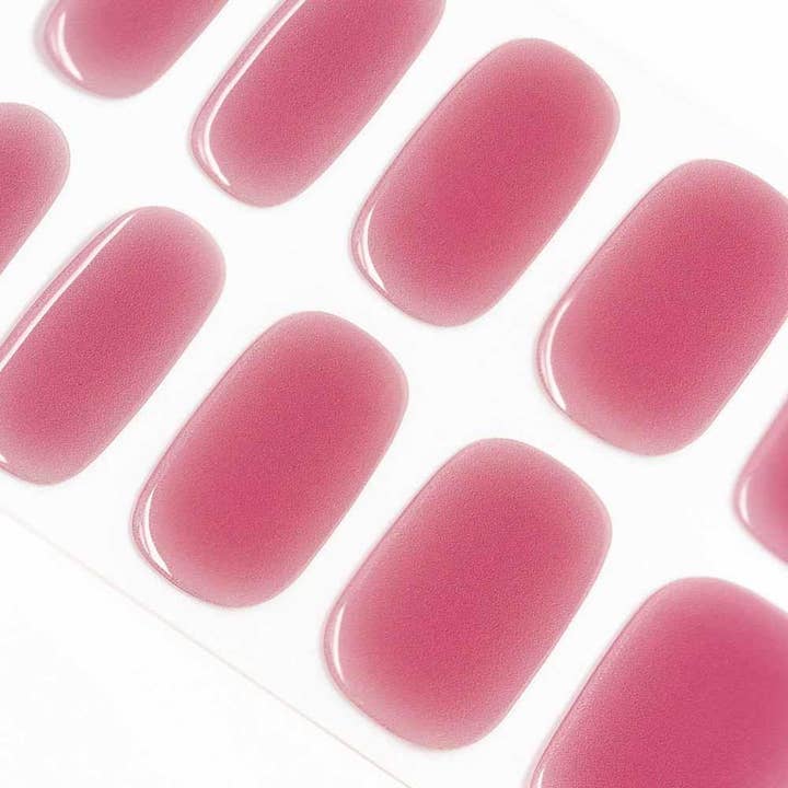 Bandes de vernis à ongles en gel semi-durci Blush Elegance Ombre | Glamour - 3644 pour la vente par Danni & Toni