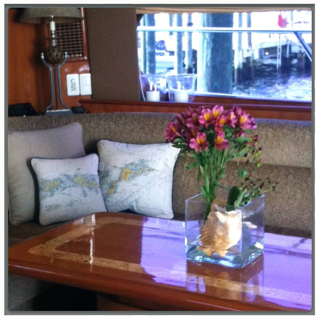 Not for Navigation - Wholesale Throw/Decorative Pillow - Decorative Canvas Pillow - Custom Location Nautical Chart8