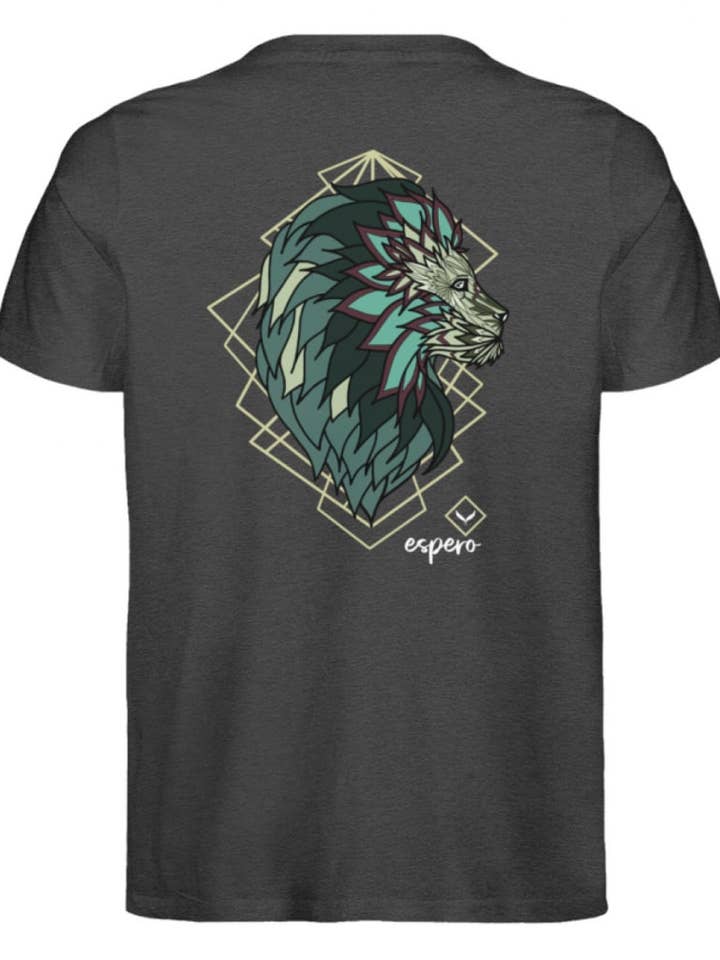 Herreskjorte Cecil Flow Mørkegrå med Rygprint for engroshandel hos espero