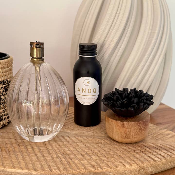 Anoq - Vente Diffuseur de parfum chauffant - Nature du Lin - Recharge 100ml pour vase diffuseur6