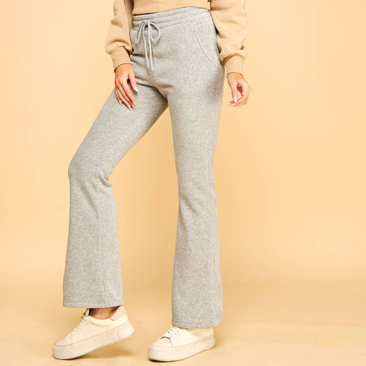 4th of july FLEECE BOOTCUT PANTS SWEATPANTS-F75776 for wholesale by FREEZIA