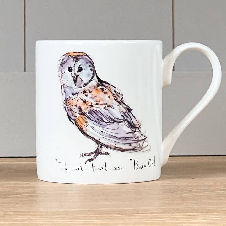 mclaggan+co – Caneca por atacado – Caneca de Coruja de Celeiro