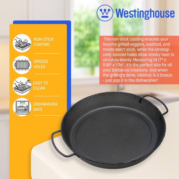 Westinghouse - Wholesale Outdoor Grill Tools - Westinghouse Non-stick Grill Basket3