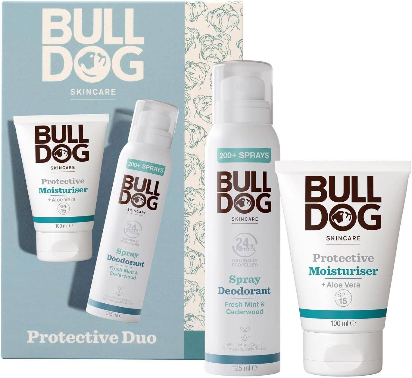 Beauty Goddess - Wholesale Bath & Body Set - Men's - Bulldog Skincare | Men's Gift Set | Protective Daily Duo0