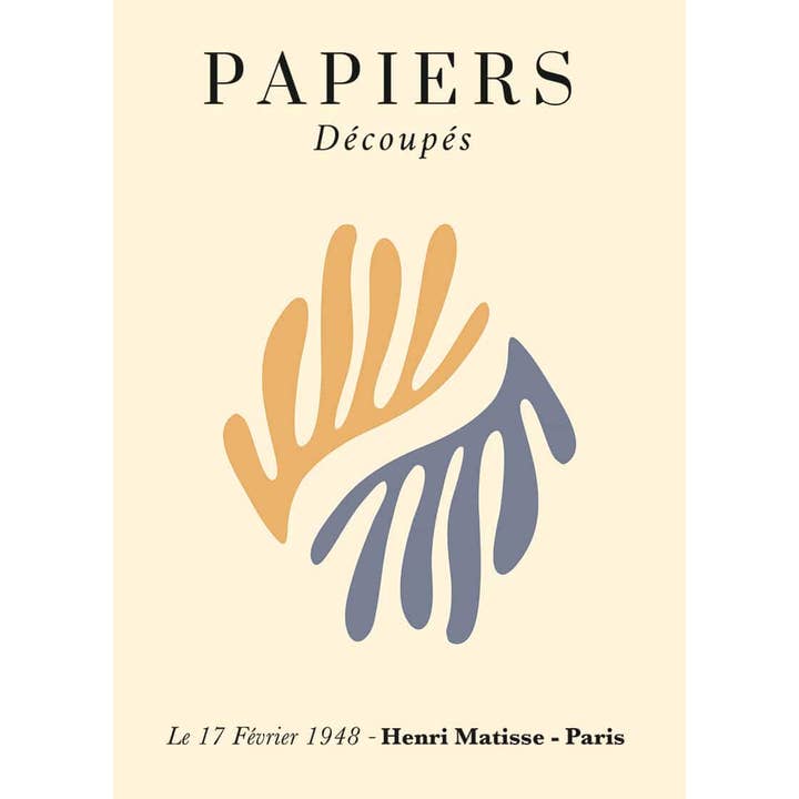 Poster Henri Matisse - No. 17 Autumn Leaves for wholesale by Esque