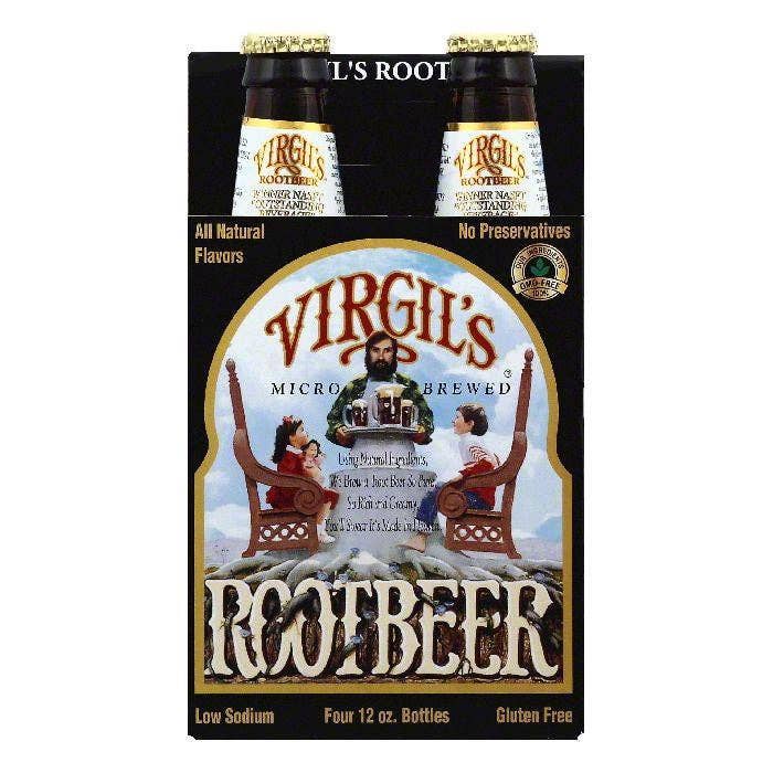 KeHE Distributors, LLC - Wholesale Bitters - Virgil's Root Beer, 4 ea (Pack of 6)0