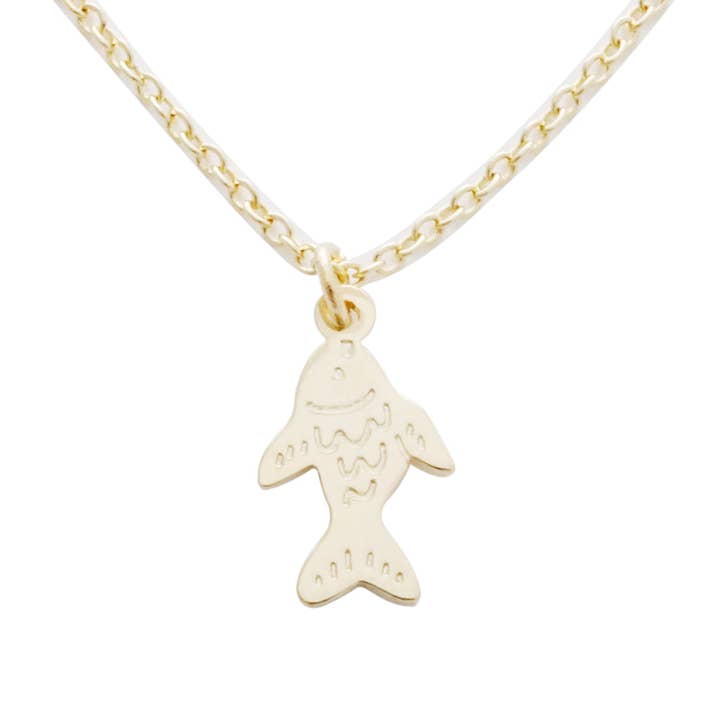 Magic Charm Taiyaki-Fisch-Halskette, verstellbare Länge für den Großhandel von Honeycat Jewelry