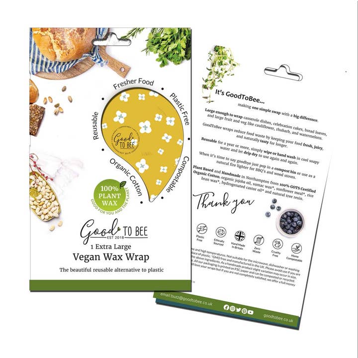 Extra Large Vegan Wax Wrap | China Bowl for wholesale by GoodToBee