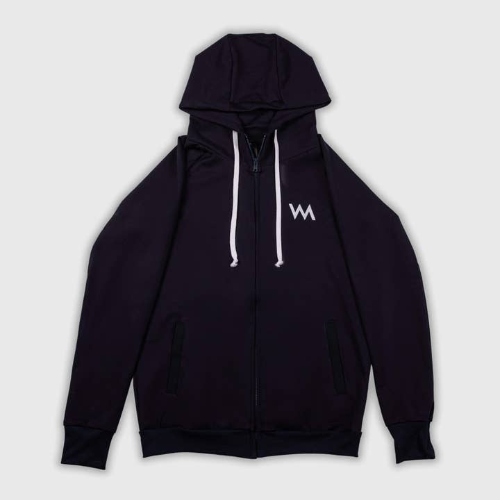 HOODED JACKET MEN - NAVY BLUE (HIGH QUALITY) for wholesale by Wdmrck Exclusive Inc