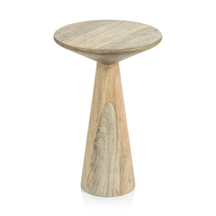 Vilamoura Light Natural Mango Wood Table for wholesale by Zodax