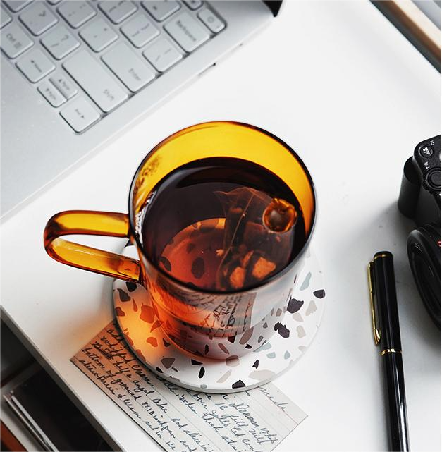 Our Dining Table - Wholesale Coffee Mug - Modern Colored Heat-Resistant Glass Coffee Mug2