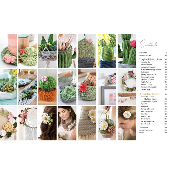 Schiffer Publishing - Wholesale Crafts, Hobbies & DIY - Modern Crochet Garden1