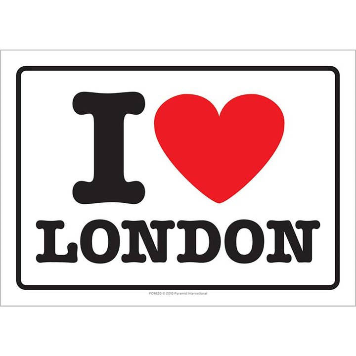 Jag älskar London för wholesale av Pyramid International