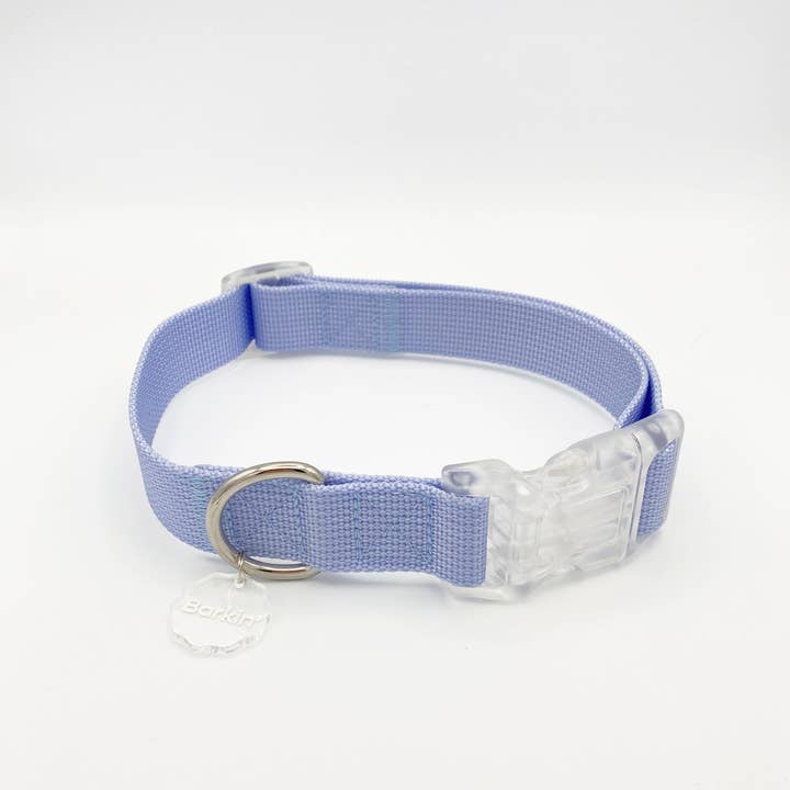 Barkin' - Wholesale Pet Collar - Dog - Periwinkle Buckle Collar - Walk Essentials NEW