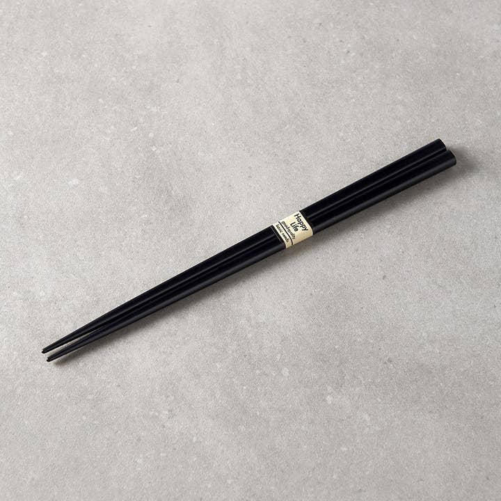 Palitos Preto Matt 23cm por atacado de Made In Japan Tableware