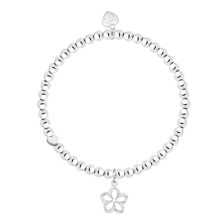 Life Charms - Wholesale Charm/dangle bracelet - Step Mum - Flower Charm Bracelet1