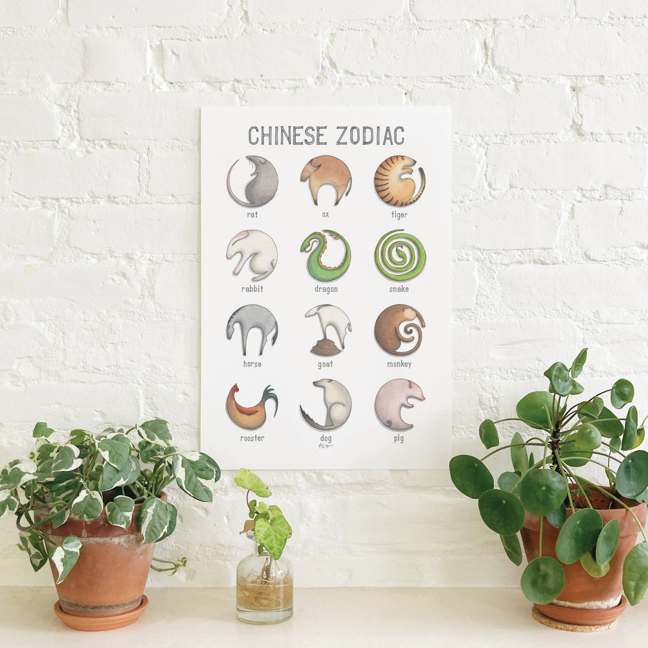 Yeesan Loh - Wholesale Poster - Poster / Chinese Zodiac1