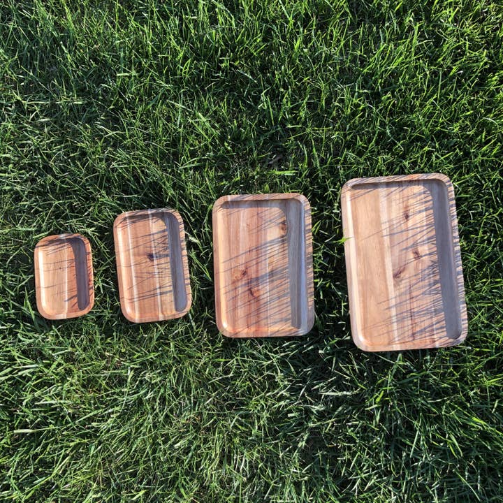 WILMAX USA - Wholesale Serving Tray - 8" x 5" Acacia Serving Rectangle Tray / Dish4