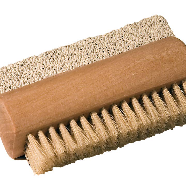 Croll & Denecke - Wholesale Nailcare Set - Nail brush with pumice stone Spa Eco Wellness Volcano