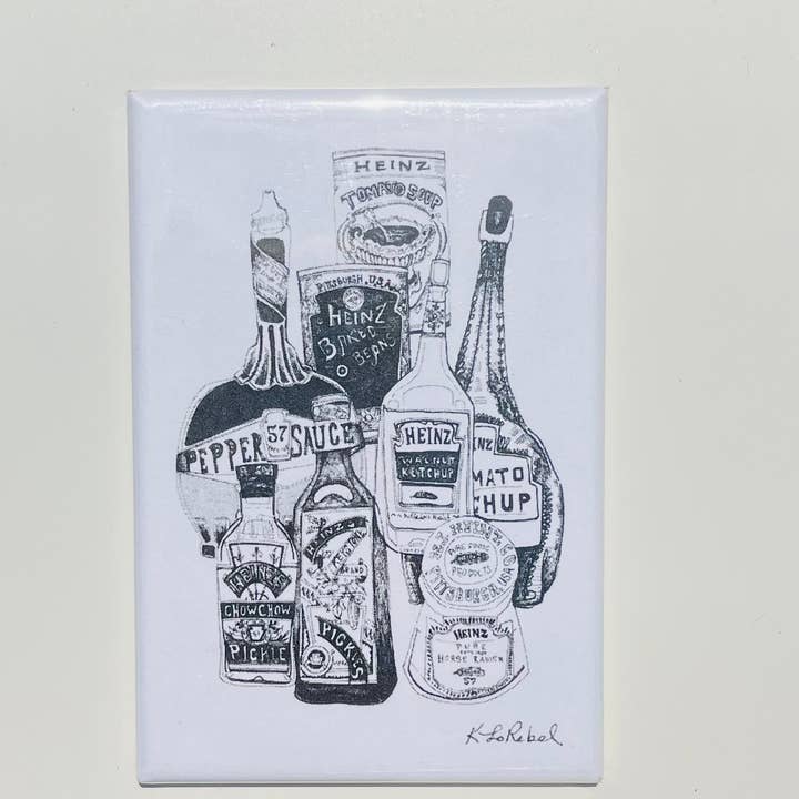 Heinz Jars - Magnet for wholesale by KLoRebel Art Co.